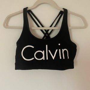 Calvin Klein sports bra